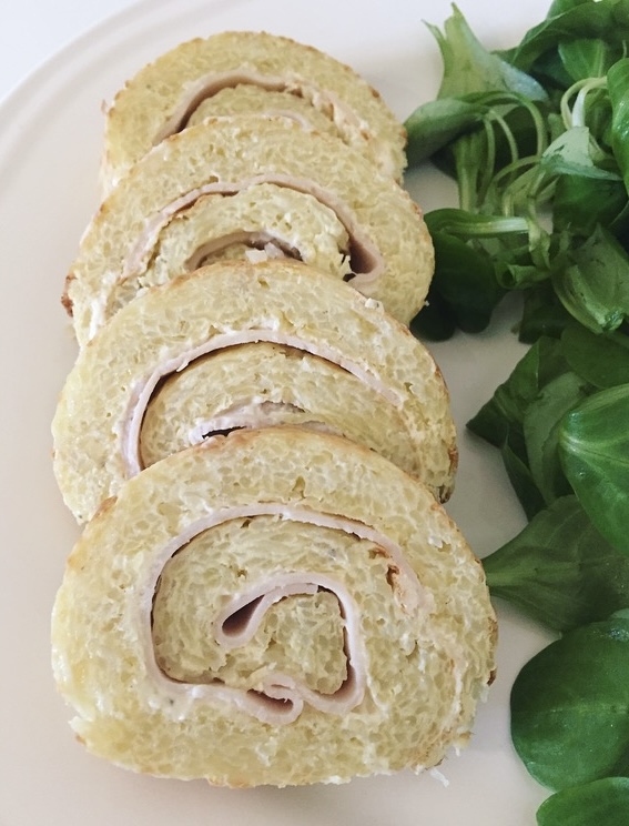 Roulé de pommes de terre