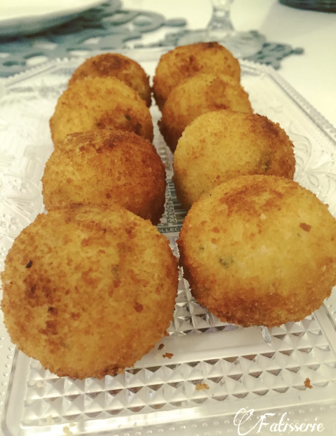Croquettes de pommes de terre au fromage