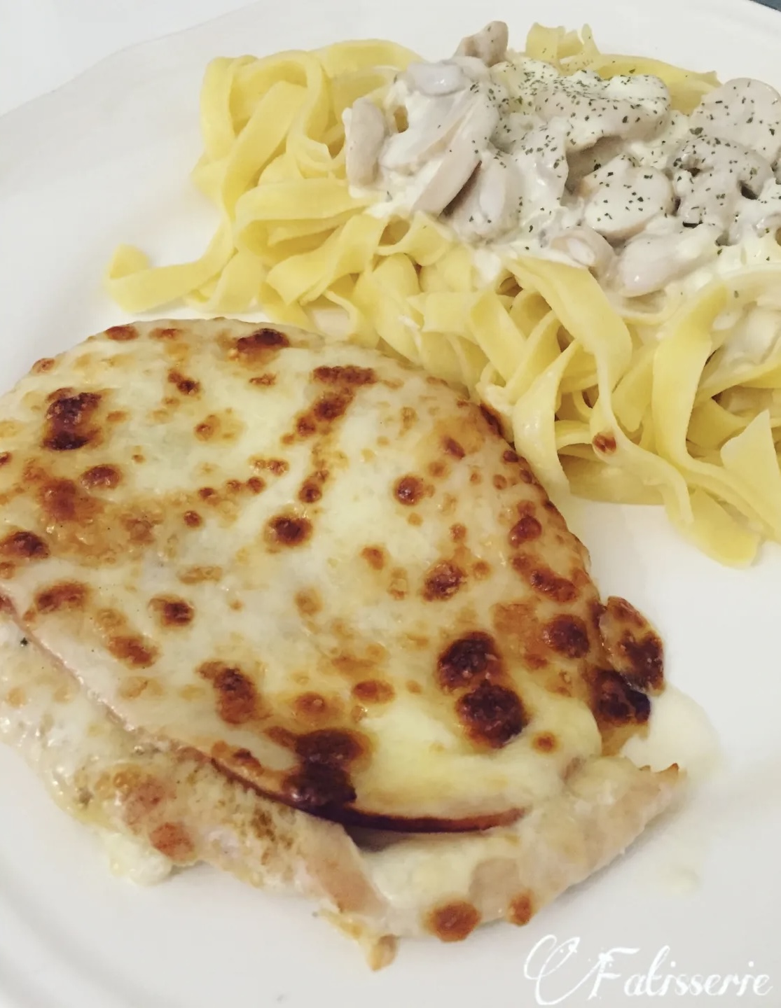 Escalope de poulet façon saltimbocca
