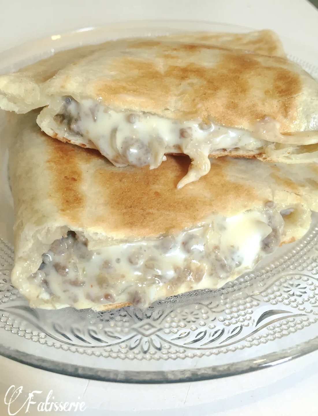 Gozleme ou crêpes turques