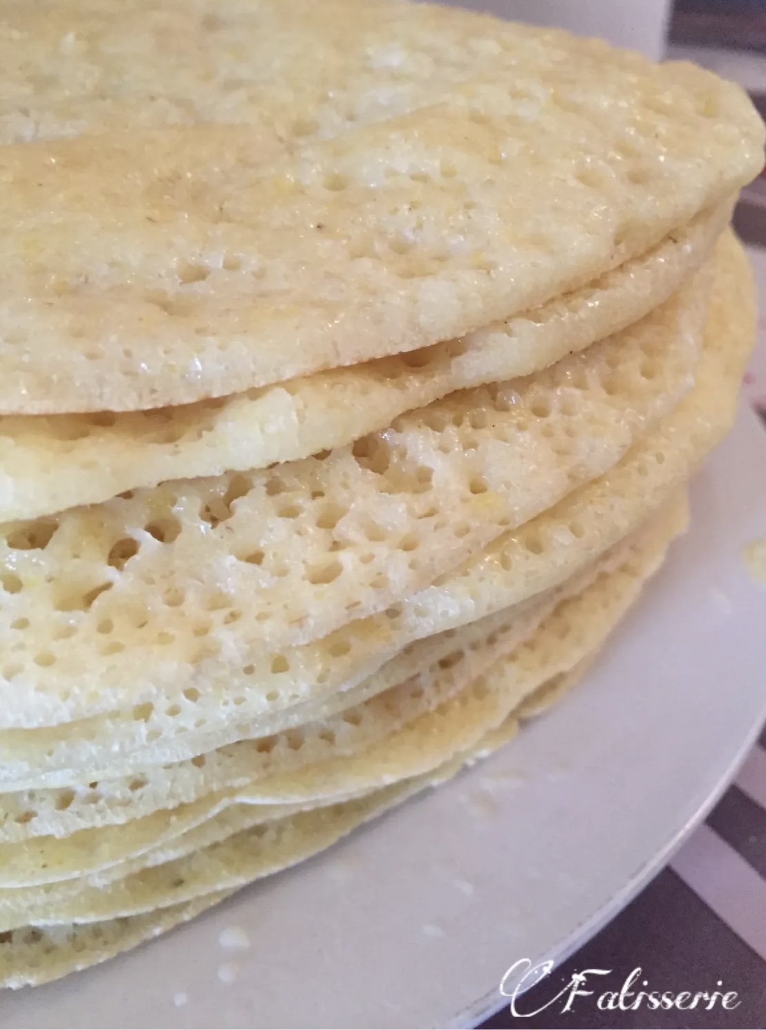 Baghrir ou crêpes aux milles trous
