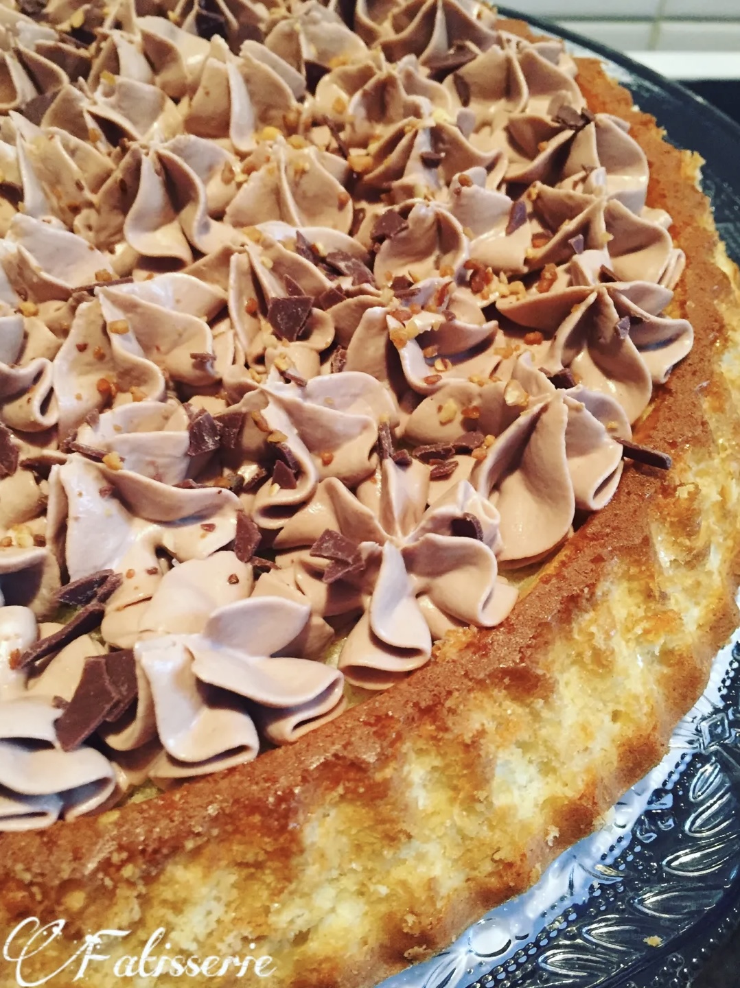 Tarte renversée au Nutella