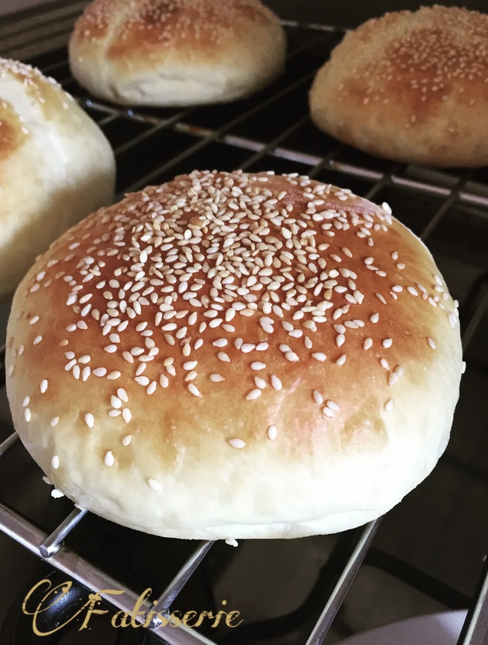 Pains hamburgers