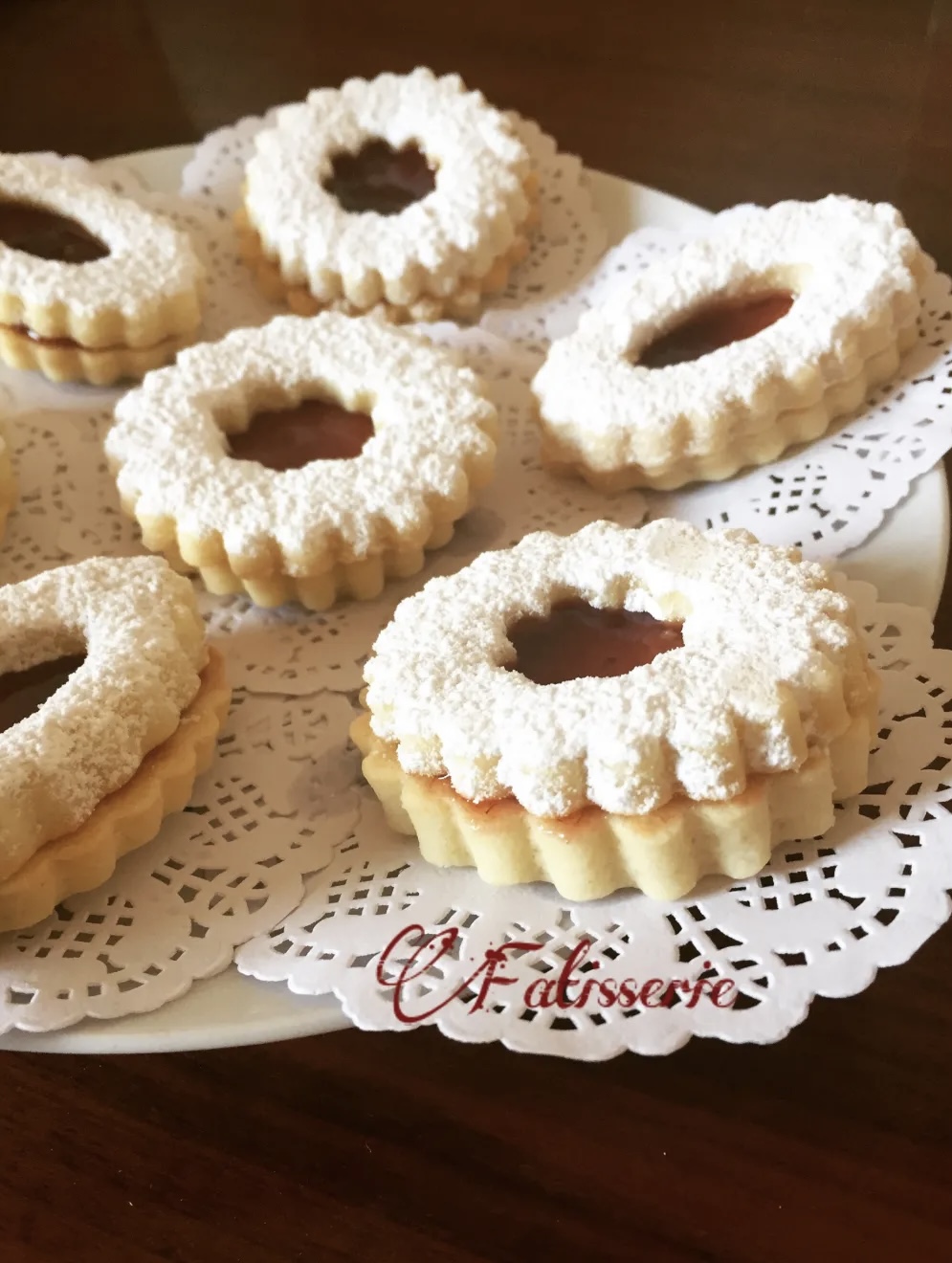 Sablés fondants à la confiture