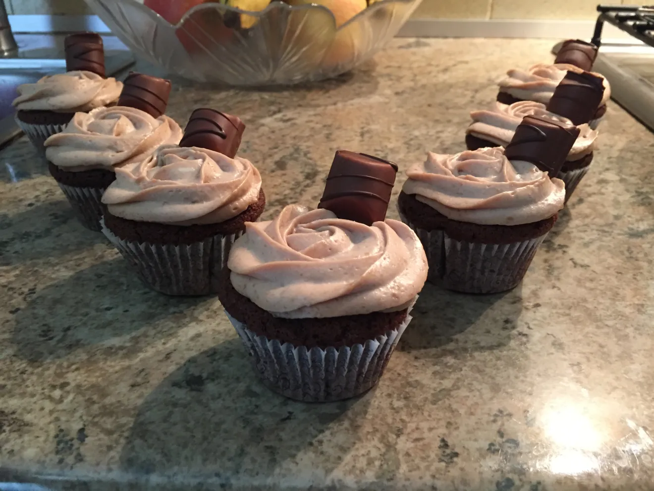 Cupcakes Kinder bueno