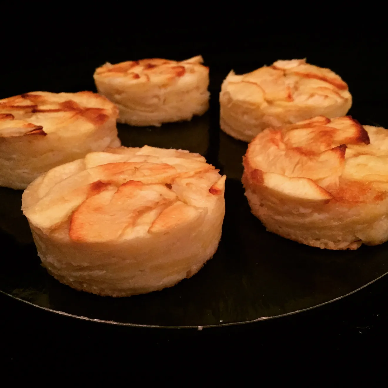 Gâteau invisible aux pommes