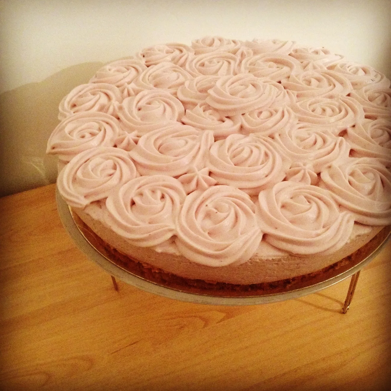 Bavarois à la fraise