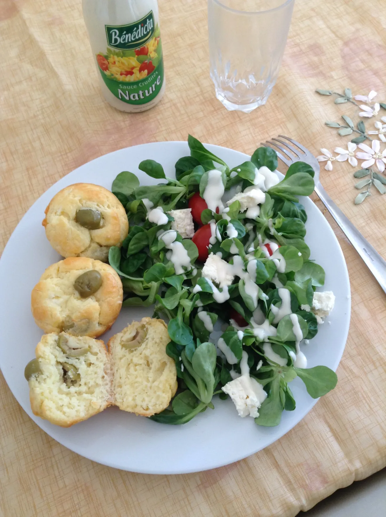 Muffins salés olives/feta