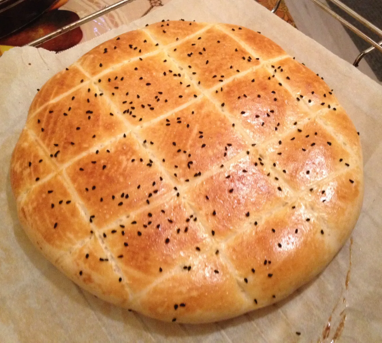 Pain au nigelle