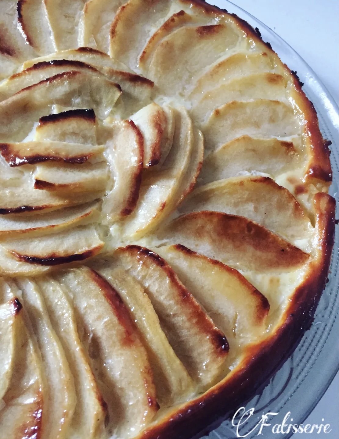 Tarte aux pommes délicieuse