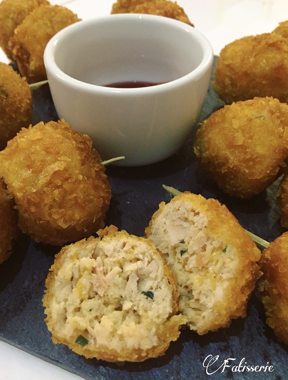 Croquettes de poulet au fromage