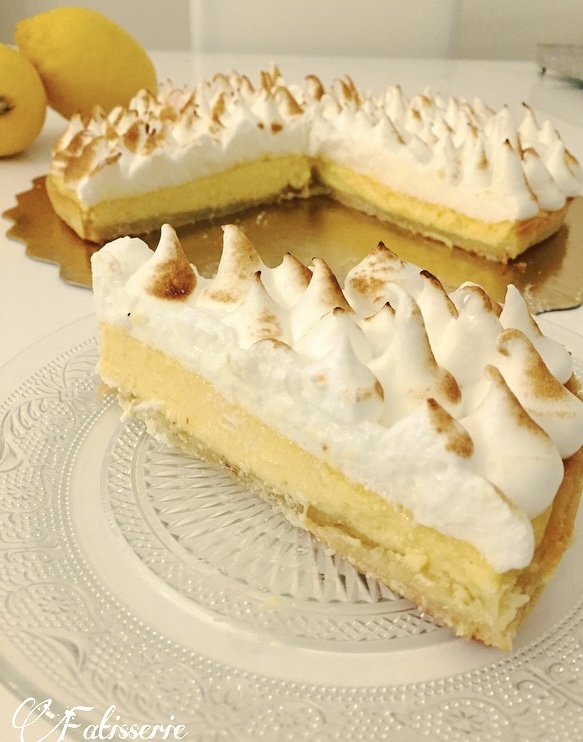 Tarte au citron et au mascarpone