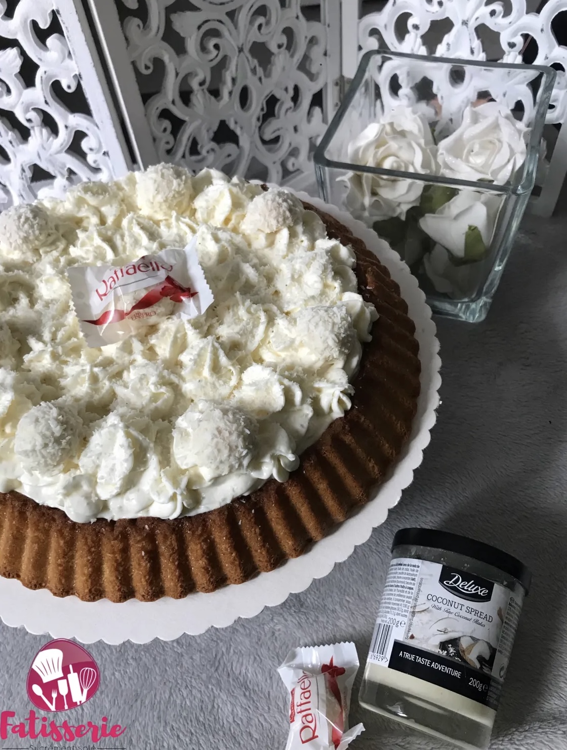 Tarte renversée façon Raffaello