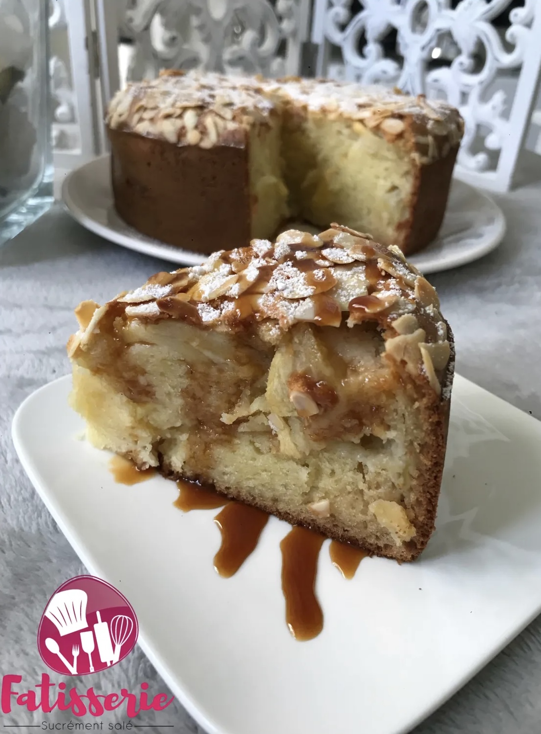 Moelleux aux pommes et mascarpone