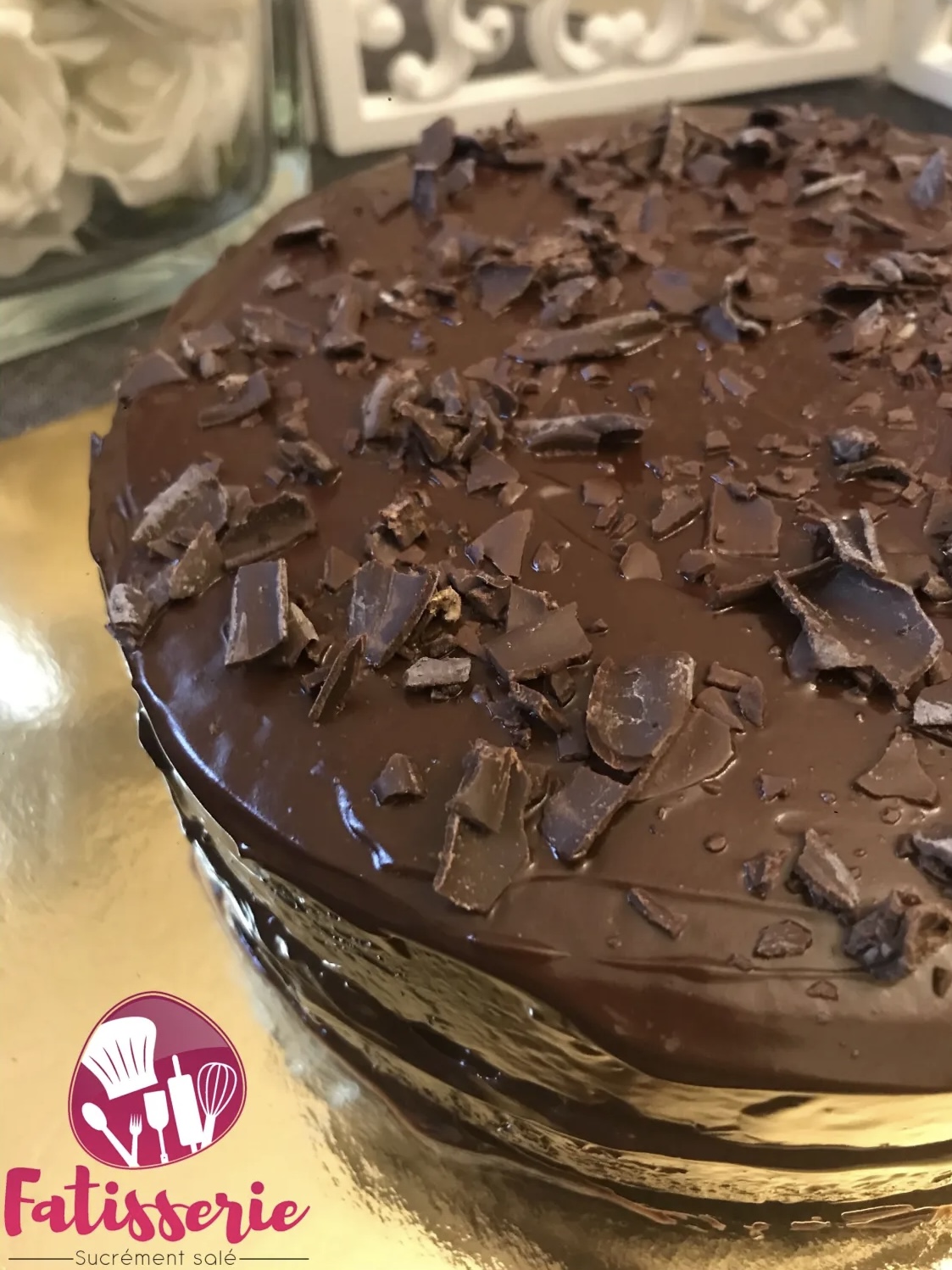 Moelleux au chocolat fourré à la crème