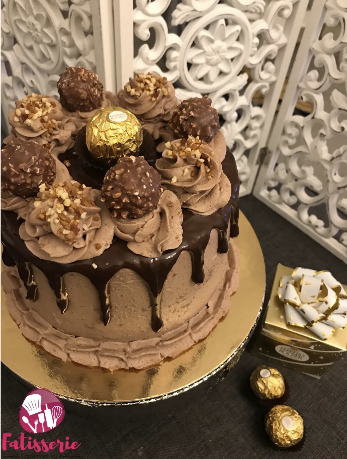 Layer cake Ferrero Rocher
