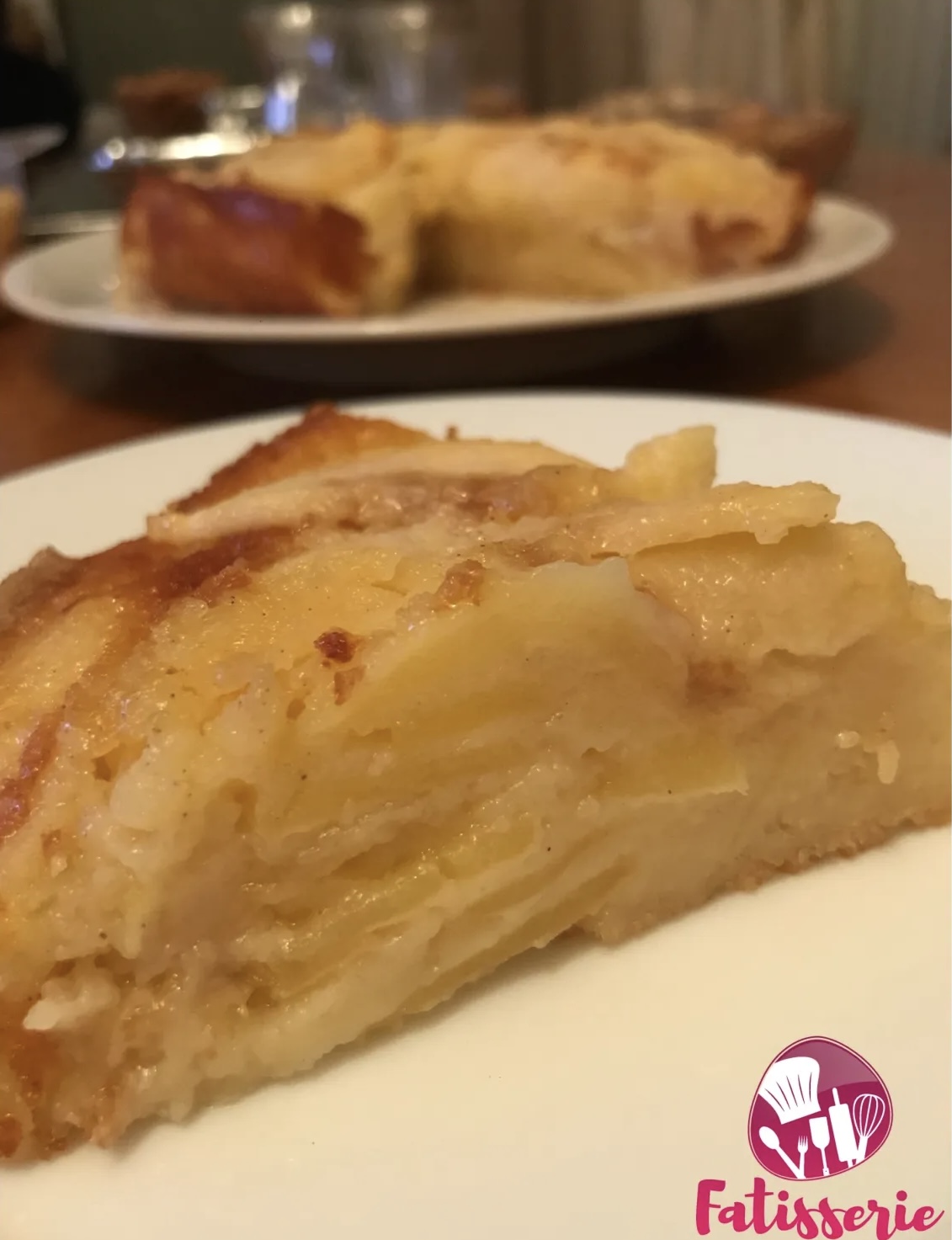 Fondant aux pommes vanille cannelle