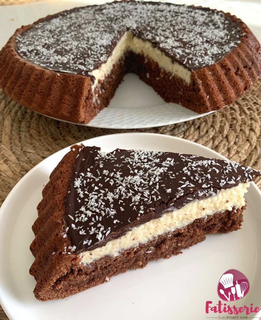 Tarte renversée Kinder délice