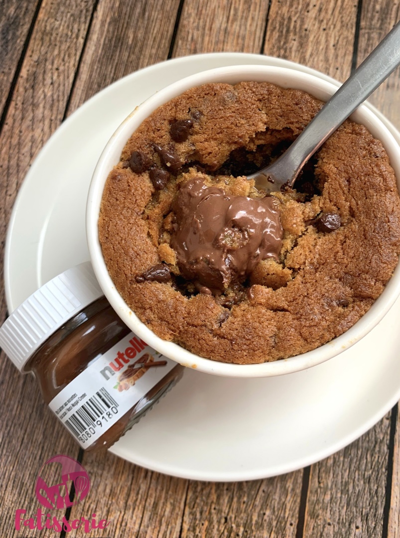 Cookies mug fourrés au Nutella