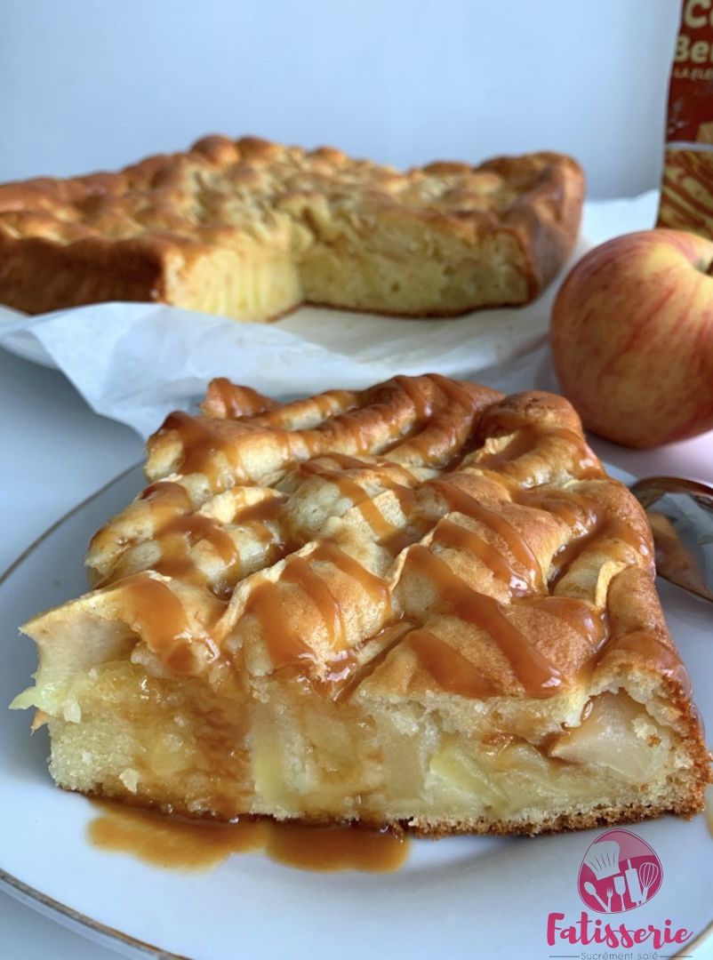 Moelleux aux pommes et macarpone