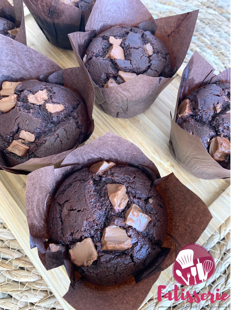 Muffins tout chocolat