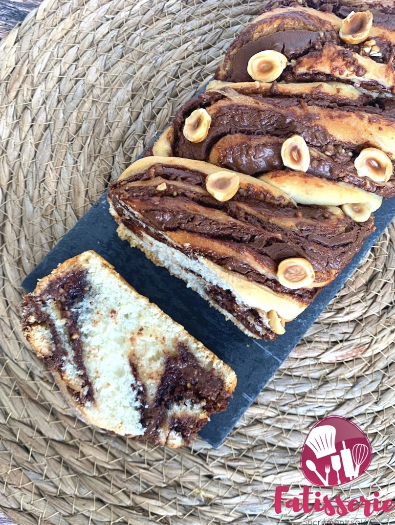 Babka Nutella et pralin