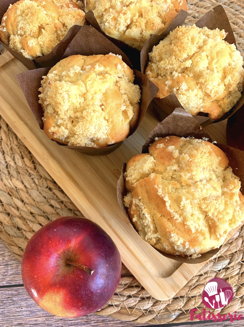 Muffins pommes crumble façon Starbucks