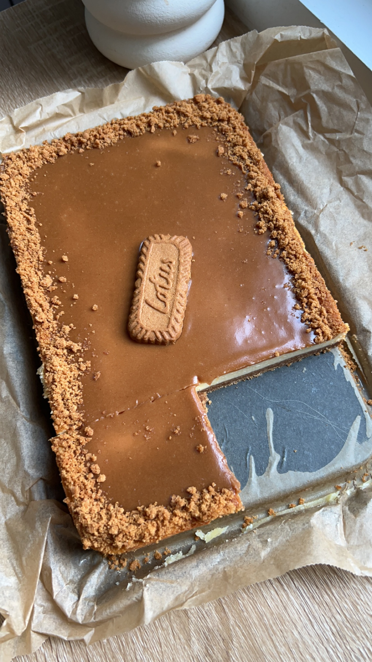 Cheesecake speculoos