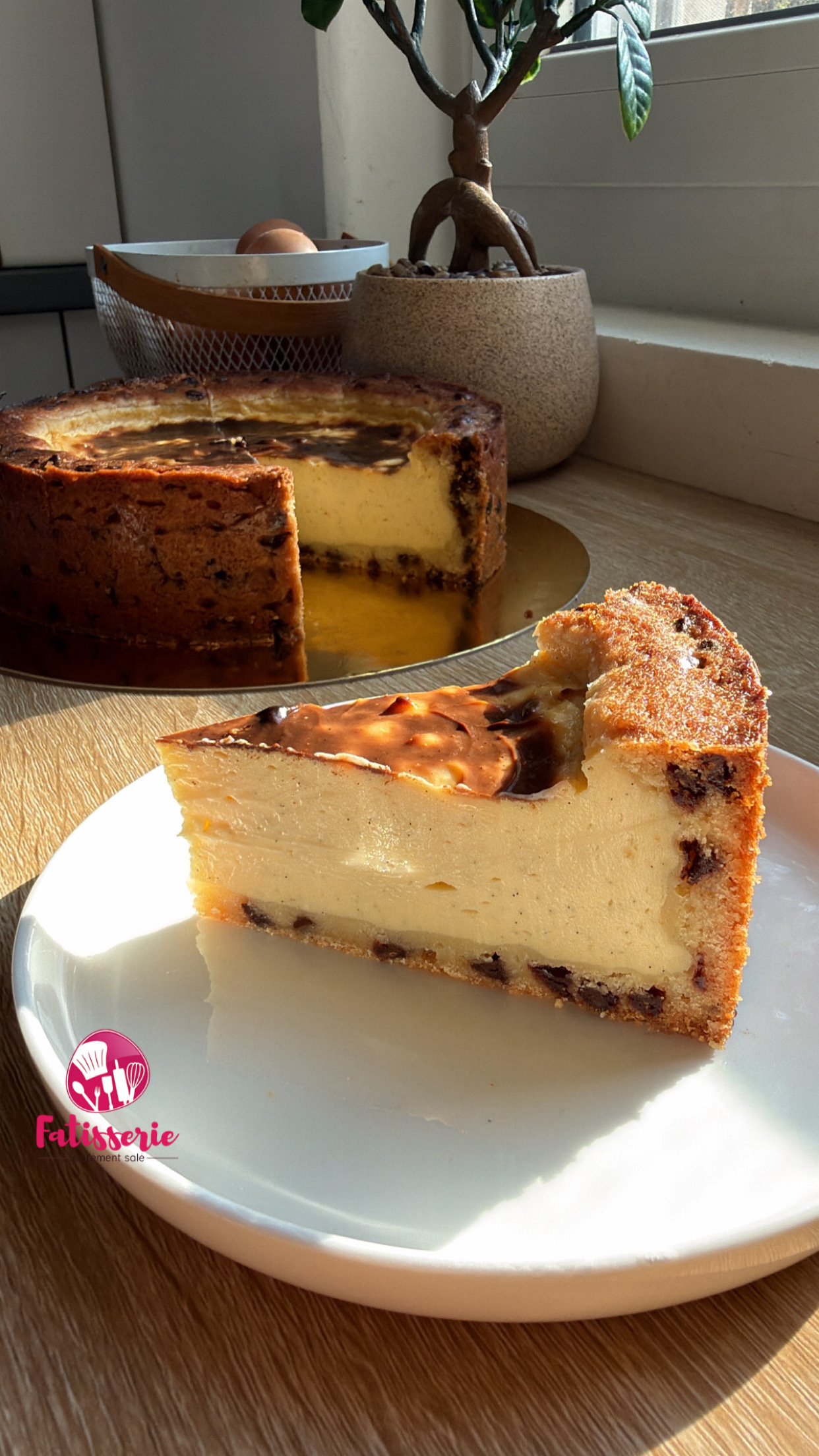 Flan cookie
